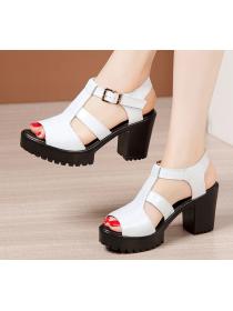 Outlet Thick platform Fashion High Heel Sandal 