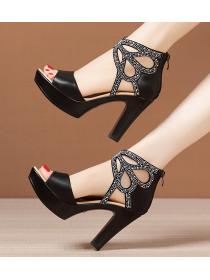 Outlet Exquisite Decoration High heel Sandal 
