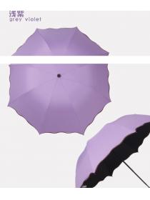 Fashion style Sunproof Fold Ladies Portable umbrella