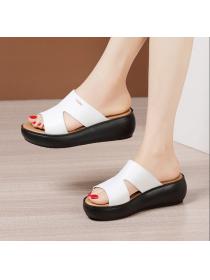 Thick crust summer shoes slipsole slippers for women