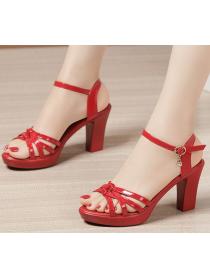  Outlet Trendy Criss Cross High heels Sandal 