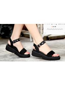   Outlet Fashion style Casual High-rise Sandal 
