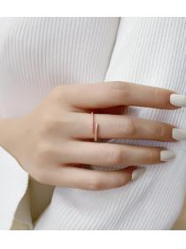 Simple style Unique Fashion Eletroplating Opening Ring 