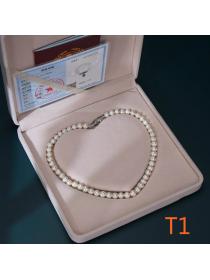 Natrual Pearl Elegant Handmake Necklace