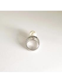 Vintage Simple Design Elegant Pearl Ring 