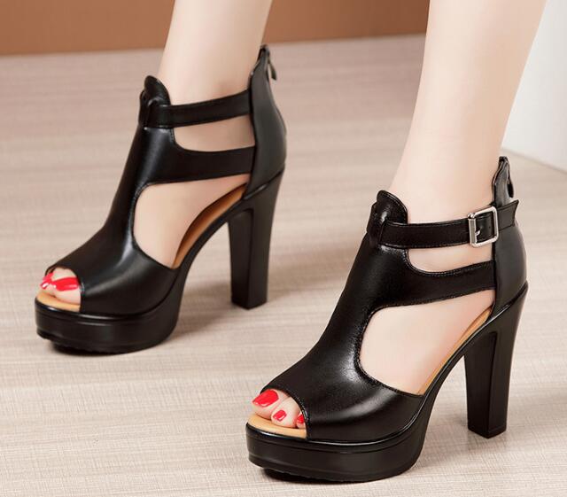 Hot sale Cool Model High heels Sandal