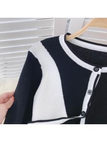 Outlet Slim long sleeve sweater all-match tops for women