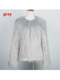 Outlet Outerwear Winter Fashion fur warm For Women