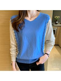 Outlet Autumn hollow sweater large yard tops for women