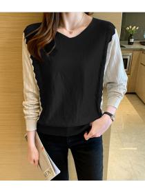 Outlet Autumn hollow sweater large yard tops for women