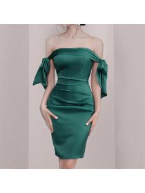 Outlet Minority sexy wrapped chest strapless dress for women