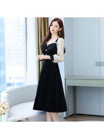 Outlet Long sleeve autumn fashion dress for women