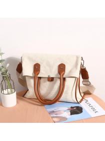 Outlet Fashion versatile large capacity female bag single shoulder diagonal canvas bag for women