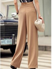 On Sale Tall Waist Hollow Out Loose Long Pants 
