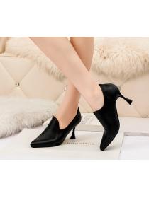 Outlet pointed high heels thin nightclub women's  thin heels  professional OL shoes