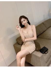 Outlet Sling package hip sequins sexy dress