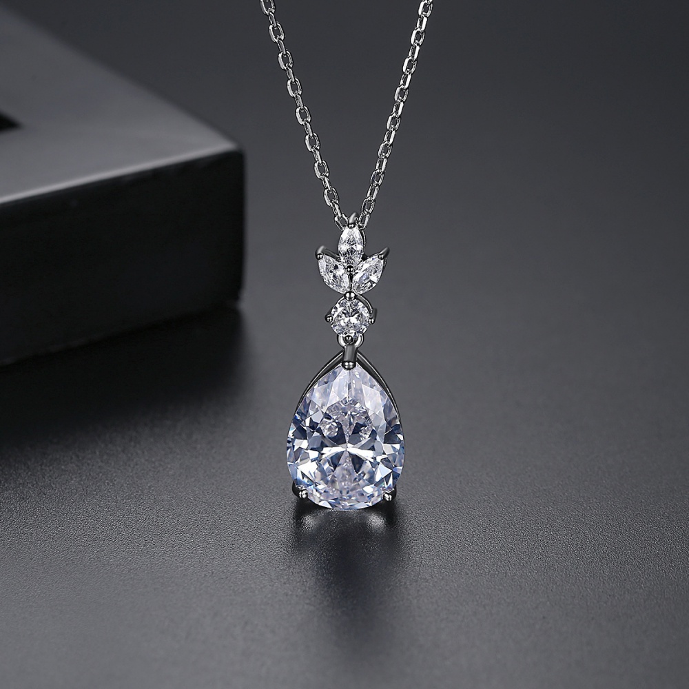Fashion drops of water autumn necklace for women