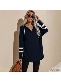 Outlet Autumn new women's Loose Thin hooded loose hoodie 