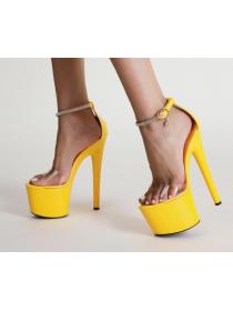 Outlet New catwalk models dress shoes 17cm nightclub pole dancing shoes