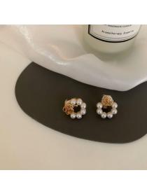Outlet Korean fashion simple style earrings for female