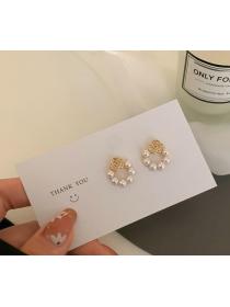 Outlet Korean fashion simple style earrings for female