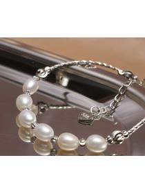 Outlet Natural Freshwater Pearl Fashion Pearl Bracelet Women's Pearl Bracelet Jewelry
