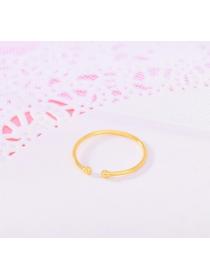 Outlet Simple temperament student ring wedding ring