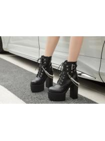 Outlet Sexy Cool Round toe Fashion Martin boots