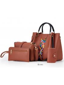 Outlet New Handbag Single-shoulder bag 4 pieces sets 