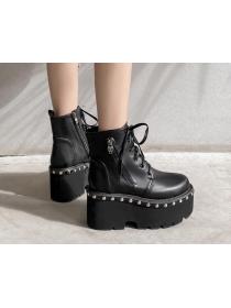 Outlet Thick-soled High-top Roman Martin boots for winter