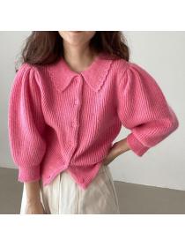For Sale Pure Color Fashion Style Sweater 