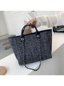 Outlet All-match French handbag canvas Shoulder-bag student large capacity tote bag