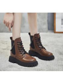 Outlet Fashionable Lace-up Cool Comfy boots 