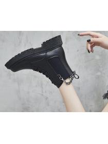 Outlet Fashionable Lace-up Cool Comfy boots 