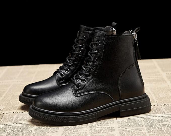 Outlet Fashionable Lace-up Winter Martin boots