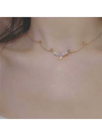 Outlet Pearl temperament clavicle chain necklace for girl