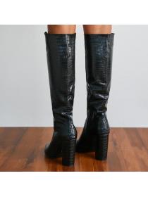 Outlet New style  side zipper boots for women