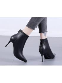Outlet Fashonable Quality Zipper High heels Boots