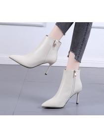 Outlet Sexy Point-toe Fashionable High heels Boots