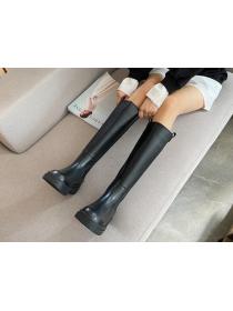Outlet Fashion Thick Heels High Boots for women
