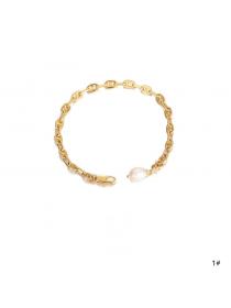 Korean fashion Simple hollow jewelry Bracelet Jewely Simple Elegant Women’s copper Ladies Accesso...