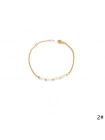 Korean fashion Simple hollow jewelry Bracelet Jewely Simple Elegant Women’s copper Ladies Accessories