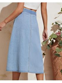 European Style Bowknot Matching Tall Waist Skirt 