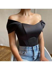 Outlet Hot style corset tube top vest for women