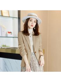 Outlet Korean style casual short suit jacket Blazers for women