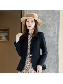 Outlet Korean style casual short suit jacket Blazers for women