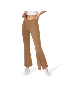 Outlet New style High-waist split Elastic belly dance trousers