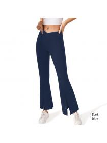Outlet New style High-waist split Elastic belly dance trousers