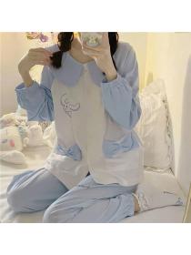 Outlet students long-sleeved Pajamas home wear 