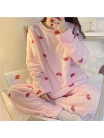 Outlet new fashion coral fleece home clothes